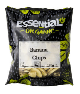 Essential Banana Chips Organic 125g