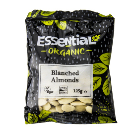 Essential Blanched Almonds Organic 125g