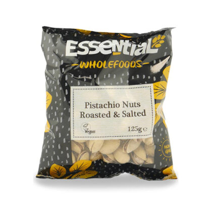 Essential Roasted And Salted Pistachio Nuts 125g