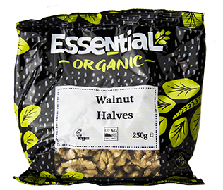 Essential Walnut Halves Organic 250g