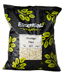 Essential Porridge Oats Organic 1kg