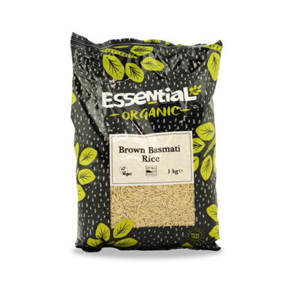 Essential Brown Basmati Rice Organic 1kg