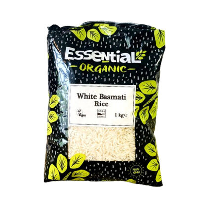 Essential White Basmati Rice Organic 1kg