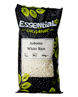 Essential Arborio White Rice Organic 500g