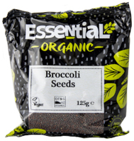 Essential Broccoli Seeds Organic 125g