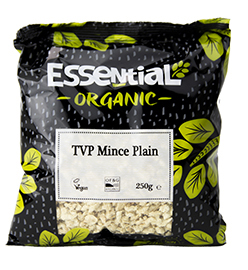 Essential TVP Plain Mince Organic 250g