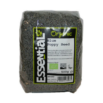Essential Blue Poppy Seeds Organic 500g