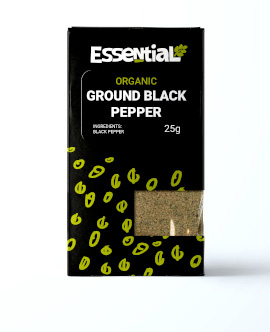 Essential Ground Black Pepper Organic