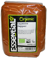 Essential Cayenne Pepper Blend Organic 500g