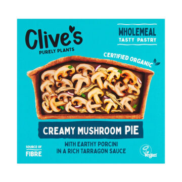 Clive’s Creamy Mushroom Pie Organic