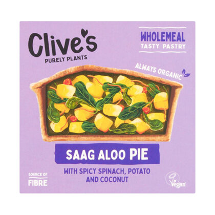 Clive’s Saag Aloo Pie Organic