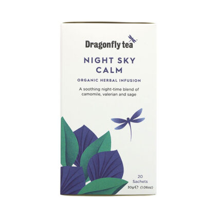 Dragonfly Night Sky Calm Tea Organic