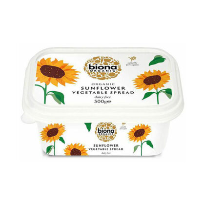 Biona Sunflower Vegetable Spread Organic 500g