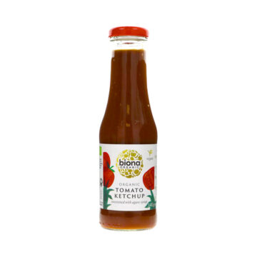 Biona Tomato Ketchup Sweetened with Agave Syrup Organic 340g