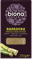 Biona Rapadura Whole Cane Sugar Organic 500g