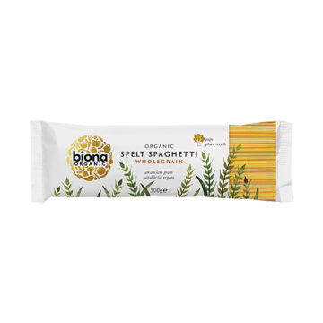 Biona Wholegrain Spelt Spaghetti Organic