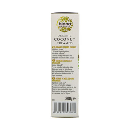 Biona Creamed Coconut Organic 200g