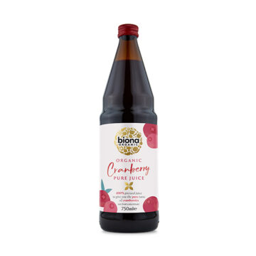 Biona Cranberry Pure Pressed Superjuice Organic 750ml