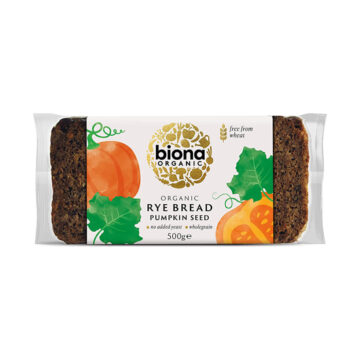 Biona Rye Bread with Pumpkin Seed Organic