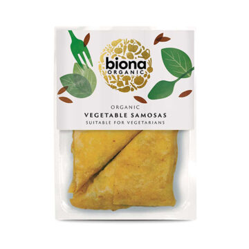 Biona Vegetarian Samosas Organic