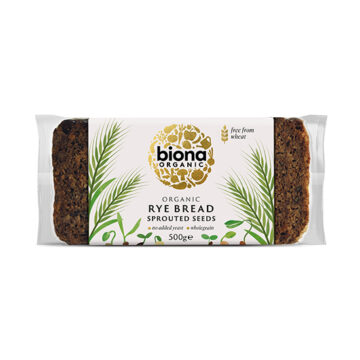 Biona Vitality Rye Bread With Sprouted Seeds Organic