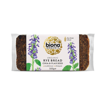 Biona Rye Bread with Chia & Flax Seed Organic