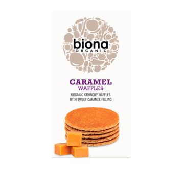 Biona Caramel Waffles Organic