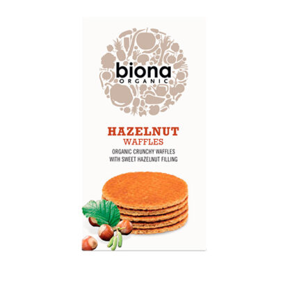 Biona Hazelnut Waffles Organic