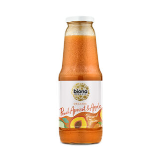 Biona Peach Apricot & Apple Pressed Juice Organic