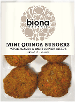 Biona Quinoa Mini Burgers Organic