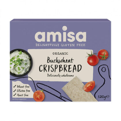 Amisa Buckwheat Crispbread Gluten Free Organic