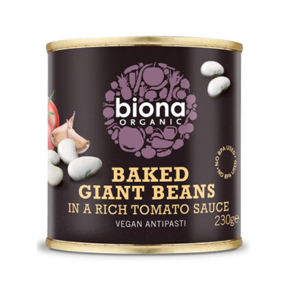 Biona Baked Giant Beans In Tomato Sauce Organic