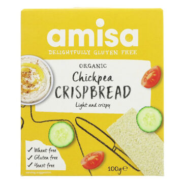 Amisa Chickpea Crispbread Organic