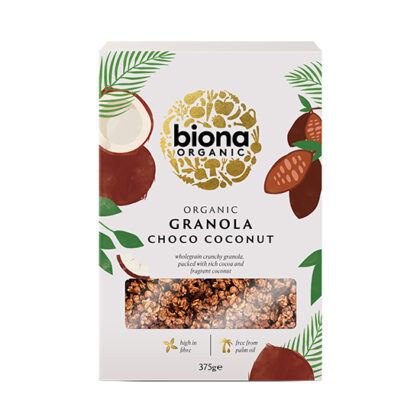 Biona Choco Coconut Crunchy Granola Organic