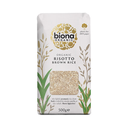 Biona Wholegrain Brown Risotto Rice 500g Organic