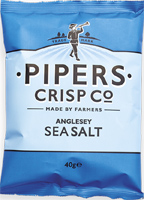 Pipers Anglesey Sea Salt Crisps 40g