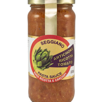 Seggiano Artichoke Ricotta Tomato Pasta Sauce Organic 220g