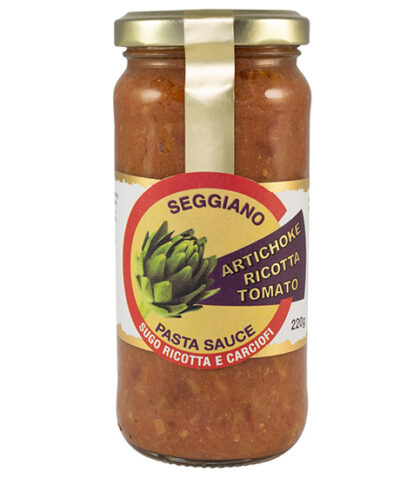 Seggiano Artichoke Ricotta Tomato Pasta Sauce Organic 220g