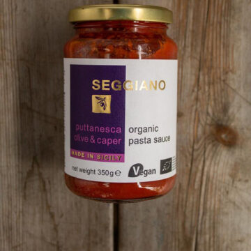 Seggiano Puttanesca Olive & Caper Pasta Sauce Organic