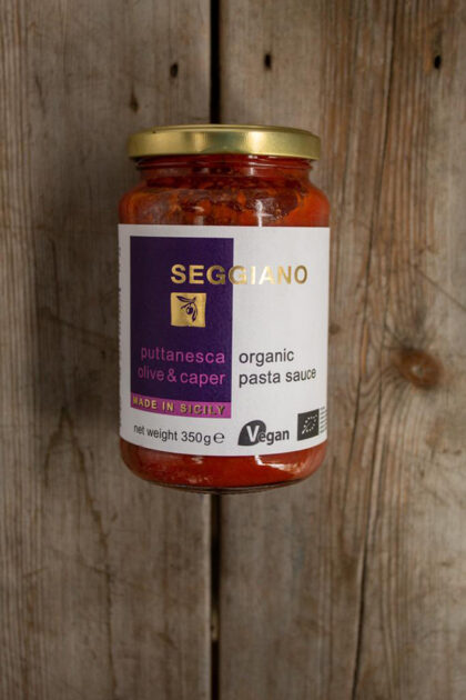 Seggiano Puttanesca Olive & Caper Pasta Sauce Organic