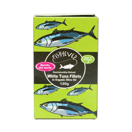 Fish 4 Ever White Tuna Fillets in Organic Olive Oil