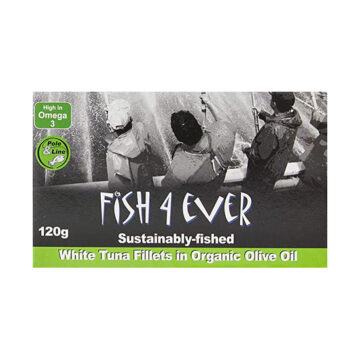 Fish 4 Ever White Tuna Fillets in Organic Olive Oil