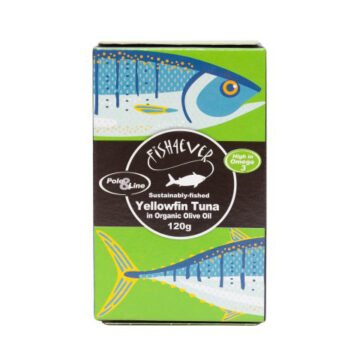 Fish 4 Ever Fairtrade Yellowfin Tuna in Organic Olive Oil 160g