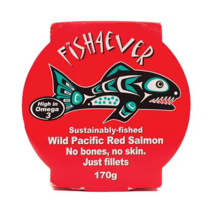 Fish 4 Ever Wild Pacific Red Salmon 170g