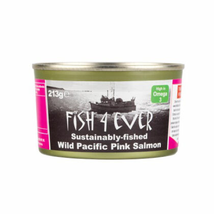 Fish 4 Ever Wild Pacific Pink Salmon 213g