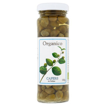 Organico Capers In Brine 100g