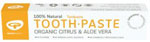 Green People Citrus & Aloe Toothpaste Organic