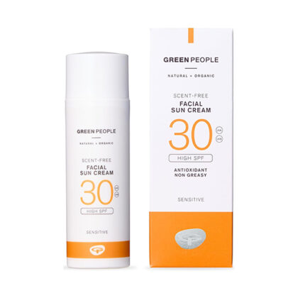 Green People Scent Free SPF 30 Facial Sun Cream 50ml