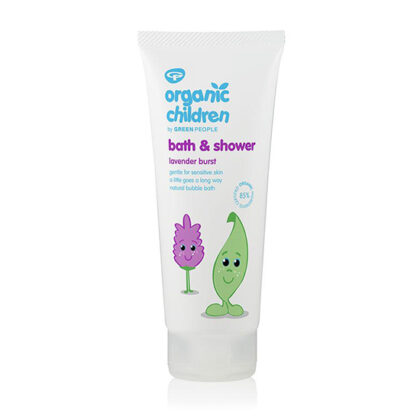 Green People Organic Children Bath & Shower Gel Lavender Burst 200ml