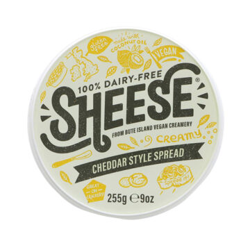 Bute Island Cheddar Style Creamy Sheese 100% Dairy Free